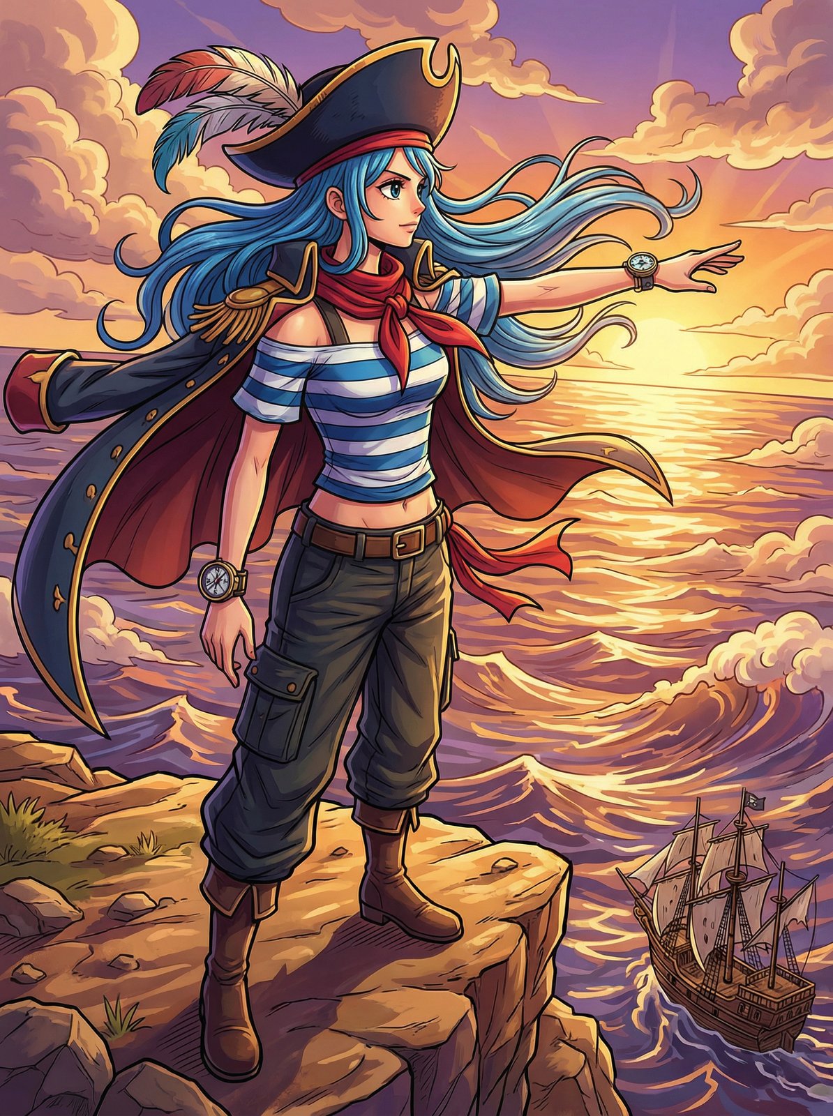 麻豆传媒动漫-蔚蓝航路